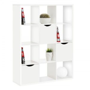 Nowość. duży biały regał slash z pojemnikami 110x146 w super cenie