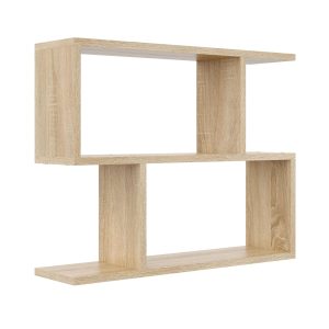 Nowość. geometryczna półka wisząca dąb sonoma 70x18x55 w super cenie