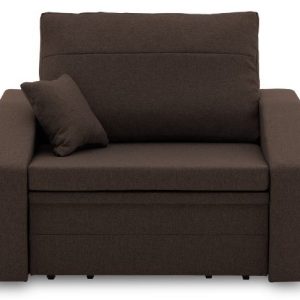 Nowość. fotel vertico 80 cm brązowy – super cena, rozkładany