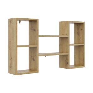 Nowość. półka ścienna dąb artisan 102x18x60 cm – super cena