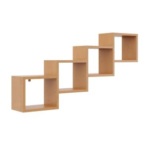 Super cena. nowość regał ścienny olcha 109x18x57 cm mat