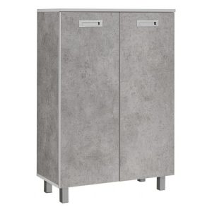 Nowość. komoda tim 80x38x106 cm jasnoszara mat - super cena