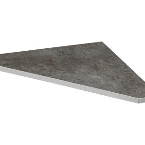 Nowość. trójkątny łącznik do biurka tim 67x67 cm, ciemnoszary, super cena