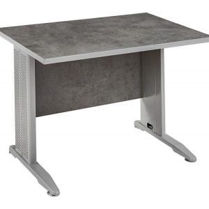 Nowość. biurko tim 100x67x75 cm ciemnoszare mat w super cenie