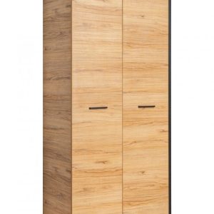 Nowość. szafa toronto 90x55x196 dąb warmia mat – super cena