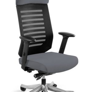 Nowość: ergonomiczny fotel biurowy velo slategrey w super cenie