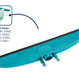 Nowość. Super cena: gumowa ściągaczka dry&clean do szyb i odkurzacza