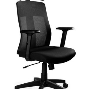 Nowość. super cena – ergonomiczny fotel explore black do biura