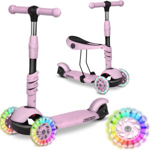 Nowość: hulajnoga trójkołowa cubi różowa 56x26x79 cm w super cenie