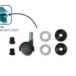 Nowość. super cena: mobilny zestaw kółek do wiadra profi xl