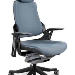 Nowość. Ergonomiczny fotel Wau BL417 slategrey/czarny w super cenie