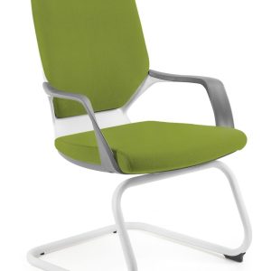 Nowość w super cenie: biurowy fotel apollo skid biały olive