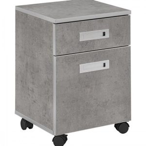 Nowość. kontenerek tim 40x38x58 cm jasnoszary mat w super cenie