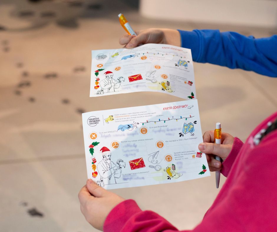 Świąteczna Gra Terenowa w Podkarpackim Centrum Nauki