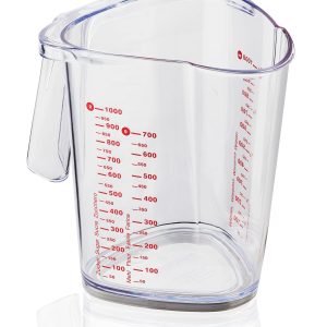 Nowość. super cena – praktyczny pojemnik z miarką 1 litr