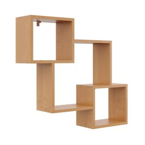 Nowość. Półka ścienna olcha 78x18x71 cm – super cena