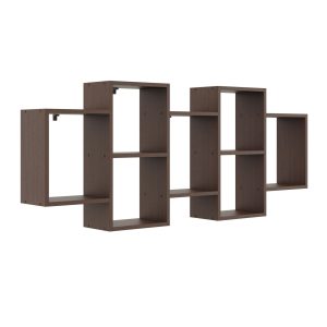 Nowość. Duża półka ścienna wenge 161 cm – hit w super cenie