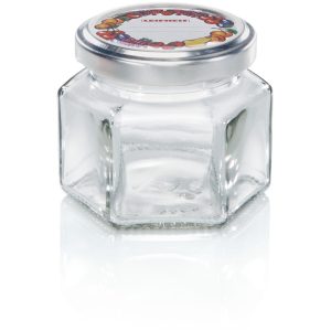 Słoik sześciokątny 106ml nowość. super cena