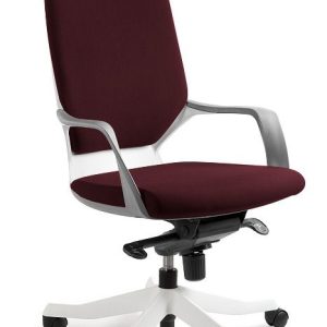 Nowość. Fotel Apollo M burgundy-biały – super cena na start