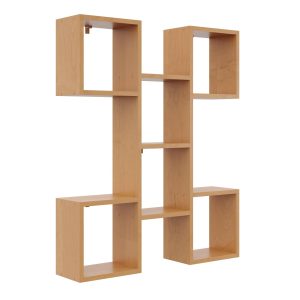 Super nowość: półka wisząca olcha mat 82x18x100 cm w świetnej cenie