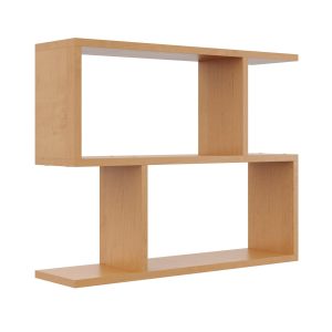 Nowość. Geometryczna półka olcha 70x18x55 cm w super cenie