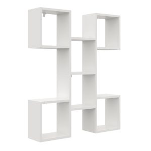 Nowość. półka ścienna biała 82x18x100 cm w super cenie