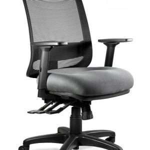 Fotel biurowy saga plus slategrey – nowość w super cenie