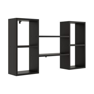 Hit cenowy. nowoczesna półka ścienna 102x18x60 cm, czarny mat, nowość