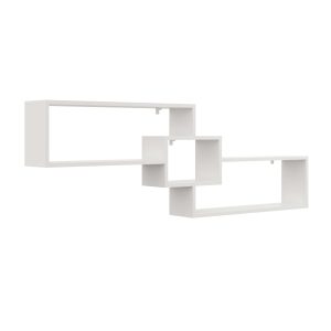 Nowość. półka ścienna biała 159x18x54 cm – super cena