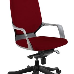 Nowość. super cena – fotel obrotowy apollo m czarny/deepred