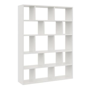 Nowość. biały regał ścienny 105x18x141 cm w super cenie