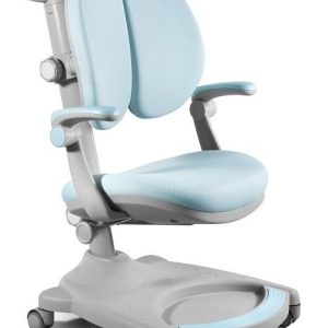 Nowość. hit cenowy: fotel teddy kids niebieski, ergonomiczny obrotowy