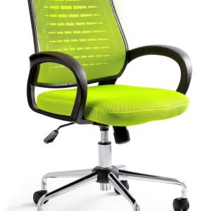 Nowość. Zielony fotel biurowy award – super cena, wygoda