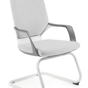 Nowość. apollo skid snowy - biały fotel biurowy w super cenie