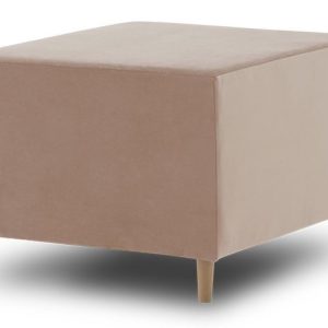 Nowość. Pufa Fireze Kronos beżowa 64x55x42 cm w super cenie