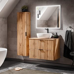 Nowość. adel zestaw mebli łazienkowych dąb wotan mat super cena