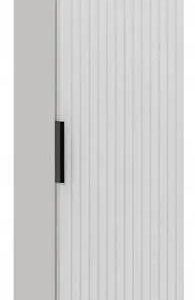 Nowość. wiszący słupek łazienkowy adel 35x25x140 cm biały super cena