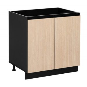 Nowość. szafka roma 80 cm czarna jodełka mat w super cenie