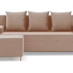 Kanapa 3w1 fireze poso z pufą, nowość w super cenie, beżowa