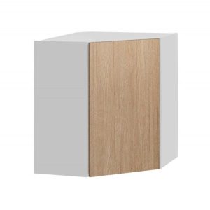 Nowość. szafka roma narożna wisząca 60x30 biała jodełka w super cenie