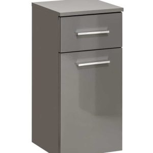 Nowość. Szafka łazienkowa twist grafit połysk 30x31x62 cm super cena