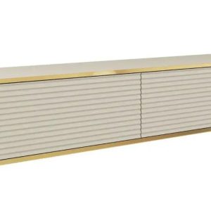 Nowość. szafka rtv oris wisząca 135 cm beż mat – super cena