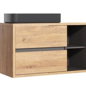 Nowość. szafka łazienkowa devon 100 cm dąb shetland w super cenie