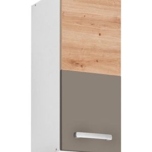 Nowość. szafka wisząca ava 30x30x72 cm beż dąb artisan super cena