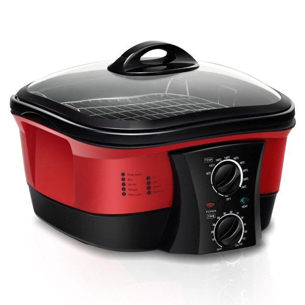 Wielofunkcyjny wolnowar slow cooker parowar 5l