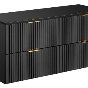 Nowość. czarny matowy blat łazienkowy adel 60 cm w super cenie