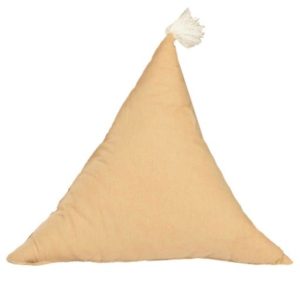 Nowość. poduszka dziecięca trójkąt karmelowa 40 cm w super cenie