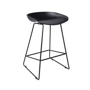 Nowość. Krzesło barowe club czarne do wyspy – super cena