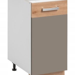 Nowość. szafka dolna ava 40 cm beż dąb artisan mat super cena