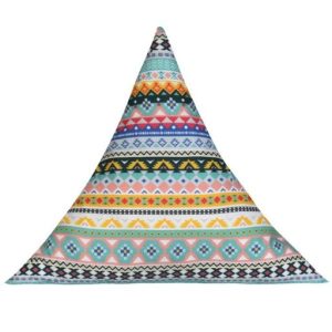 Nowość. Poduszka dziecięca etno trójkątna 40 cm w super cenie